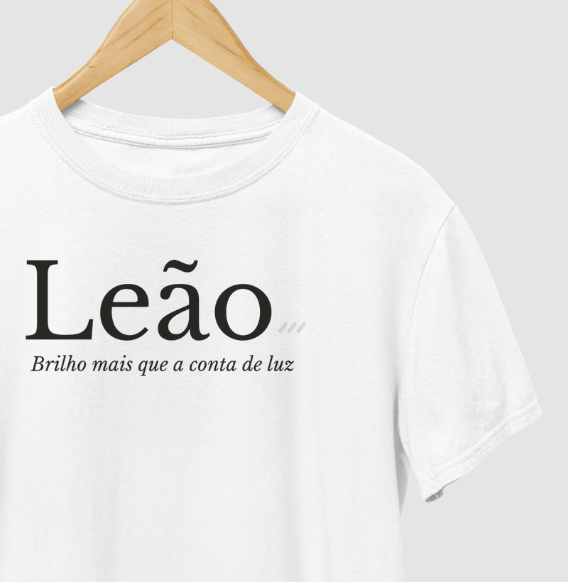 Camiseta signo Leão