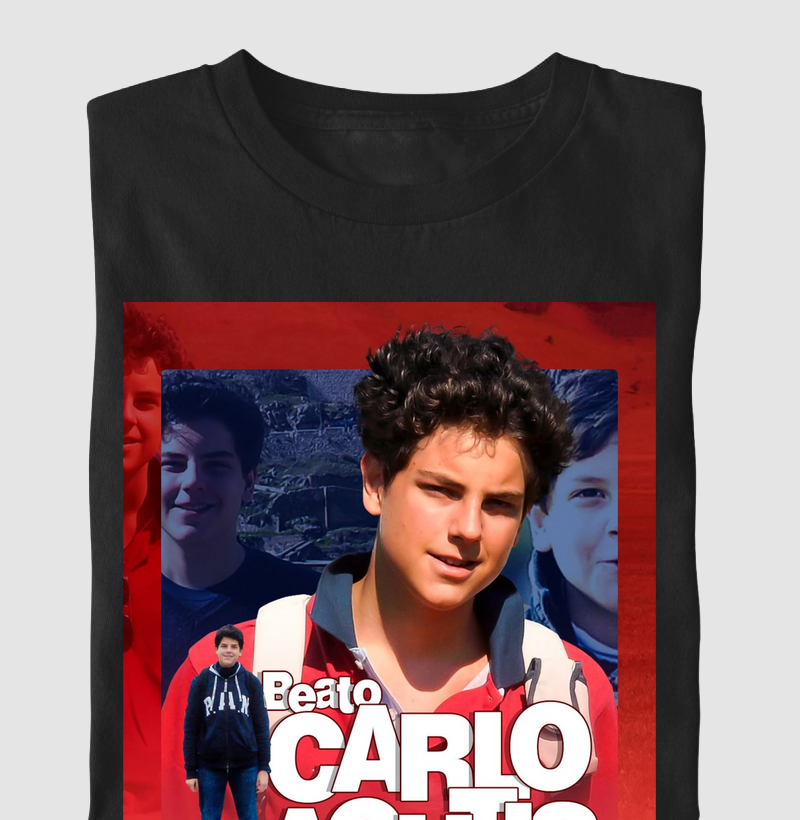 Camiseta Beato Carlo Acutis