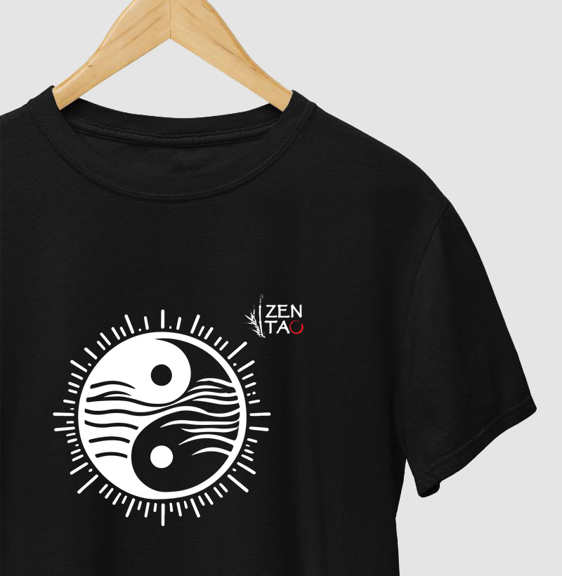 Yin-Yang: The Flow logo – fundo escuro