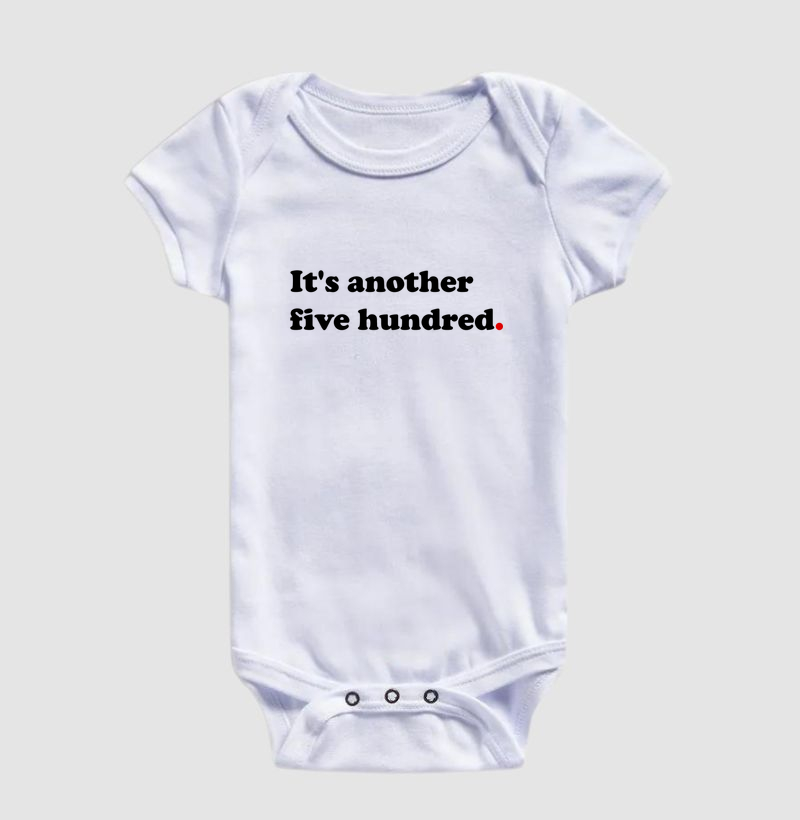 It's another five hundred