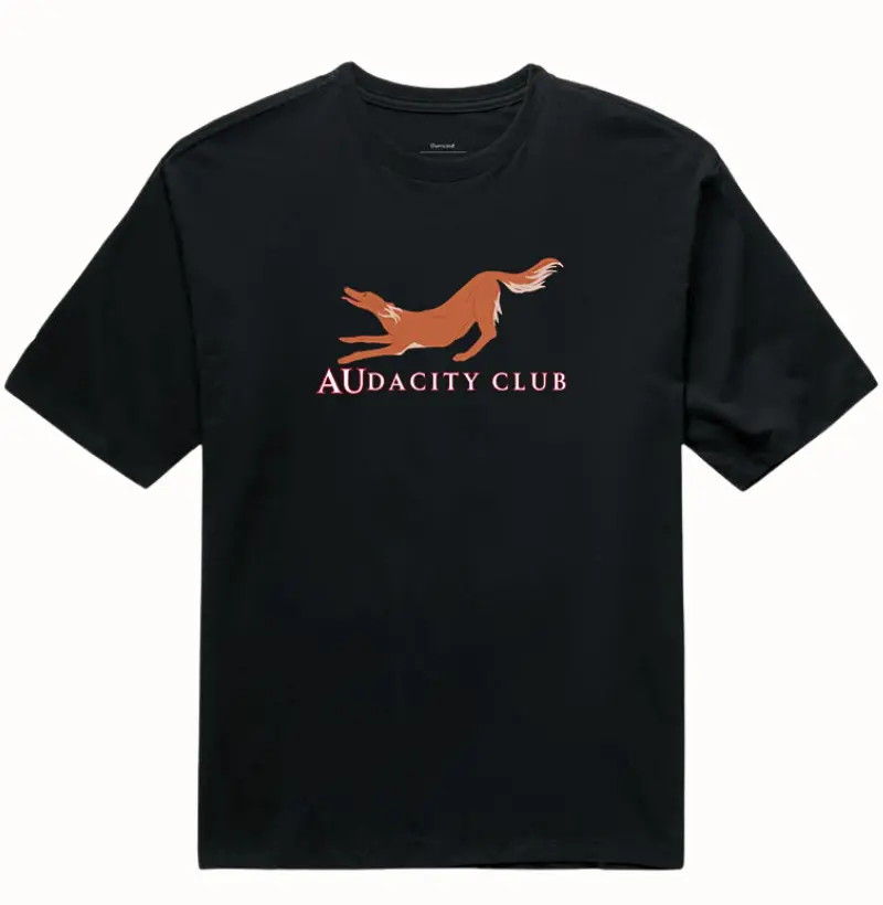 Oversized AUdacity - preta