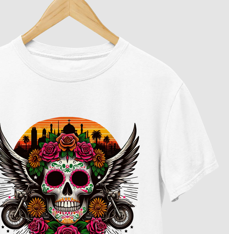 Dia de los Muertos – La Calavera V (estampa cor central)