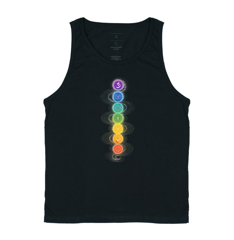 OS 7 CHAKRAS EM ESPIRAL