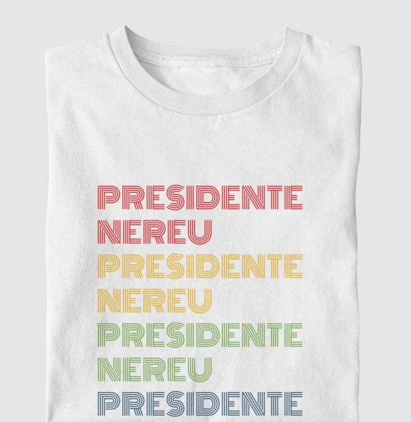 Presidente Nereu Letreiro Retrô