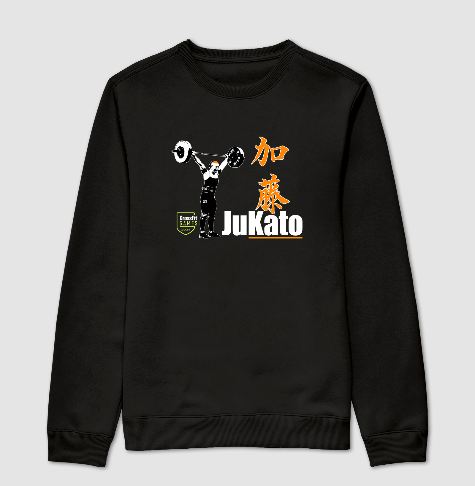 Suéter moletom preto