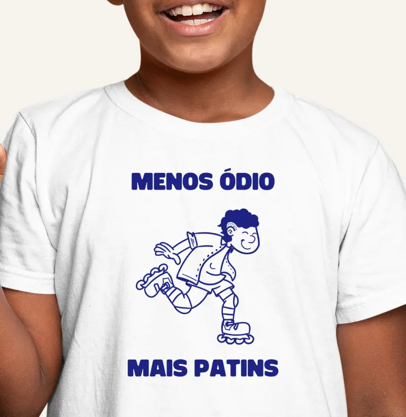 Menos ódio, mais patins