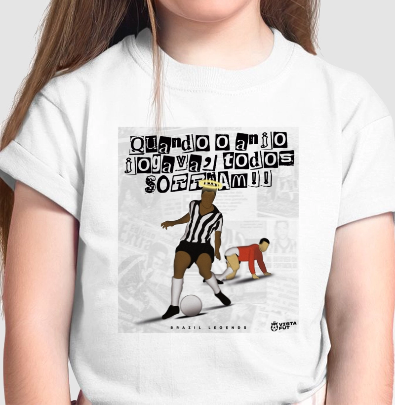 Camiseta Infantil - O Anjo Alvinegro