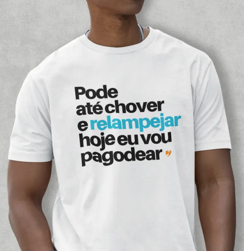 Pode até chover e relampejar