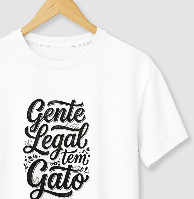Gente legal tem gato