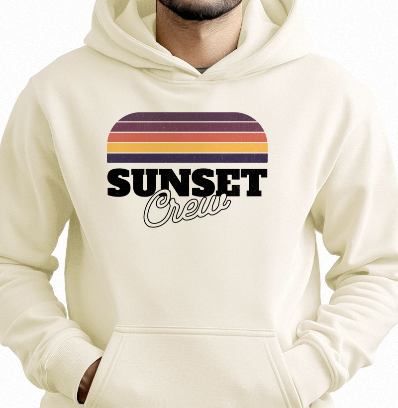 Hoodie Moletom - Sunset Crew