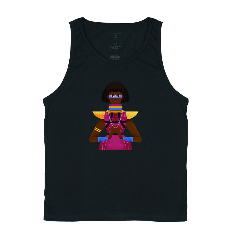Camiseta Original Afrofuturismo Colar