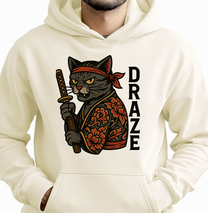cat samurai draze