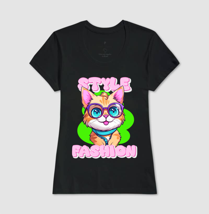 gatinha de óculos