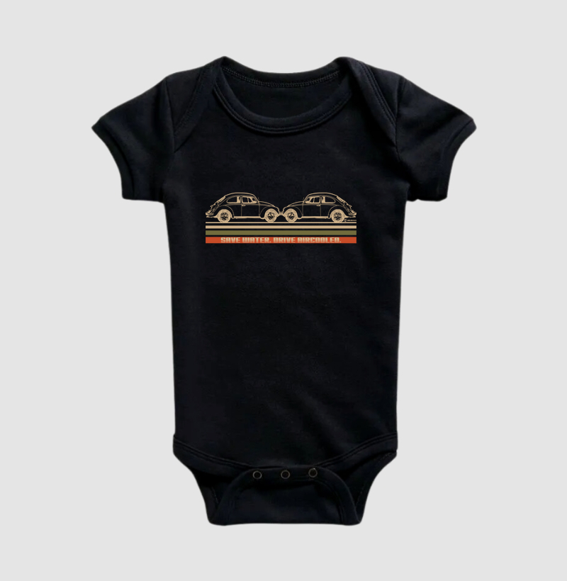 Save Water, Drive Aircooled Baby Black