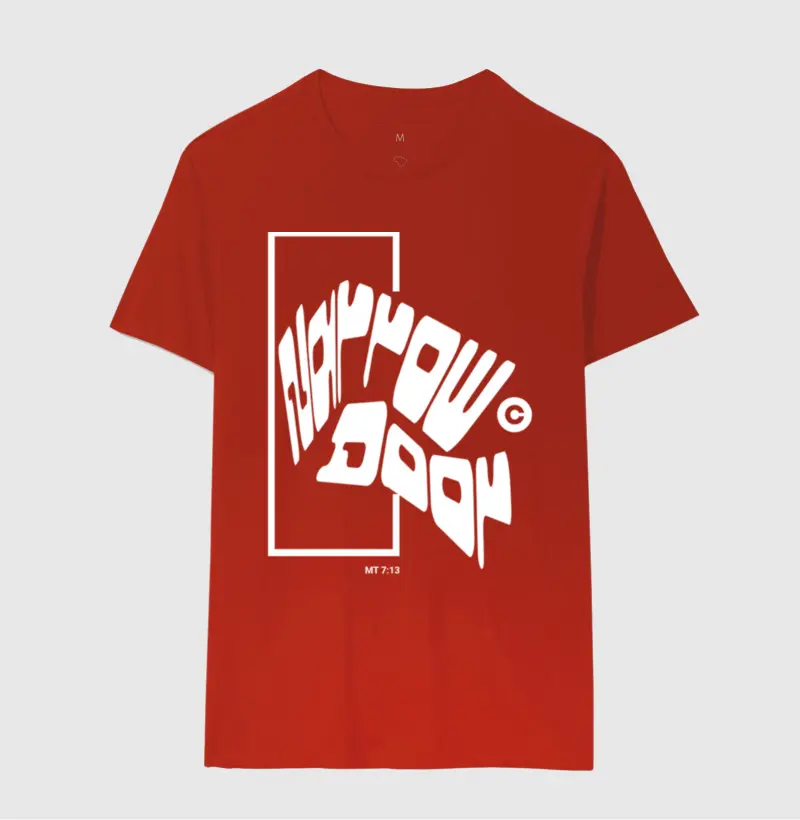 CAMISETA PORTA ESTREITA
