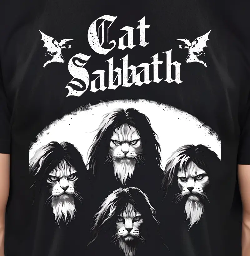 Camiseta Catsabbath