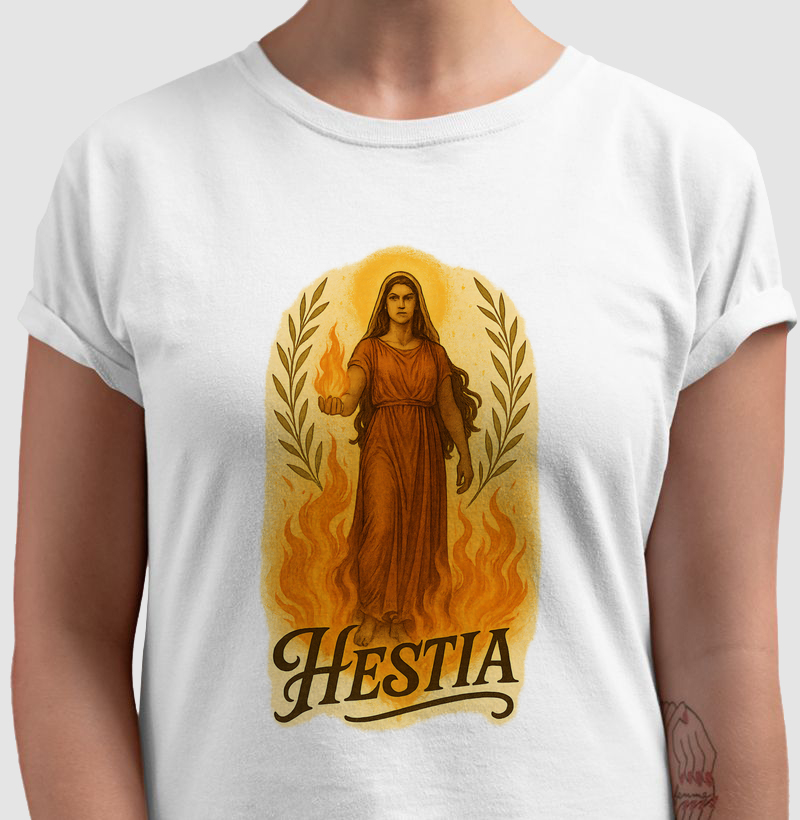 Camiseta Deusas - Héstia