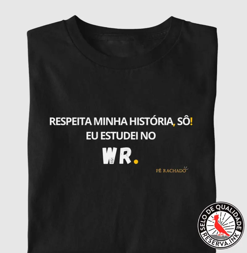 Estudei no WR