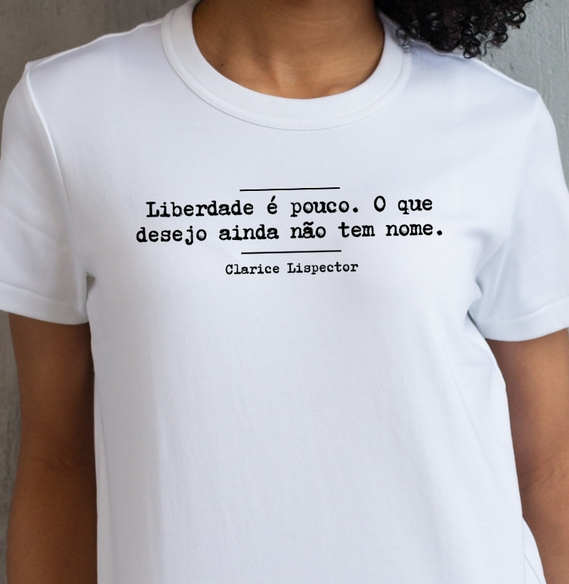 Liberdade é pouco, Clarice Lispector
