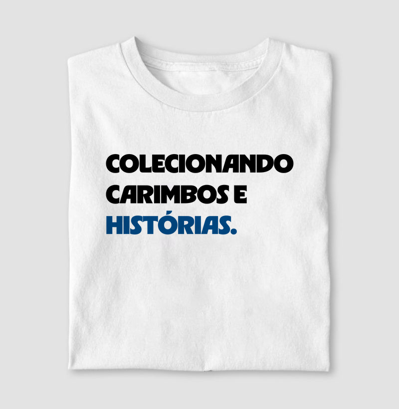 Colecionando carimbos e histórias