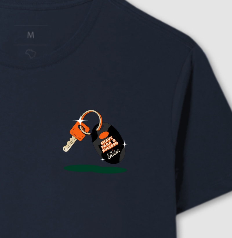 T-Shirt Masculino -Chave-