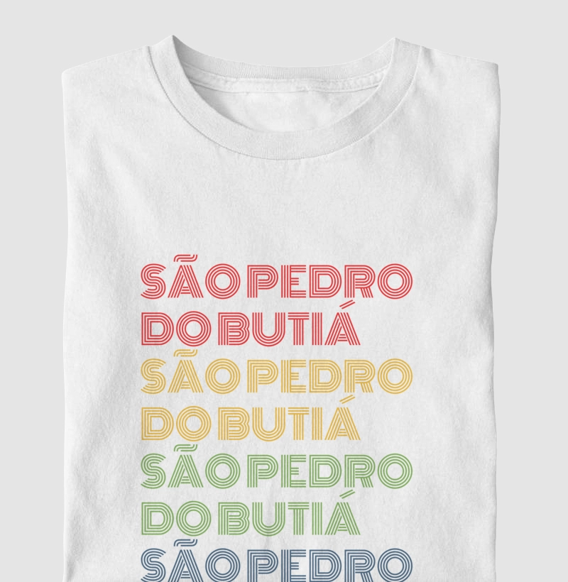 São Pedro do Butiá Letreiro Retrô