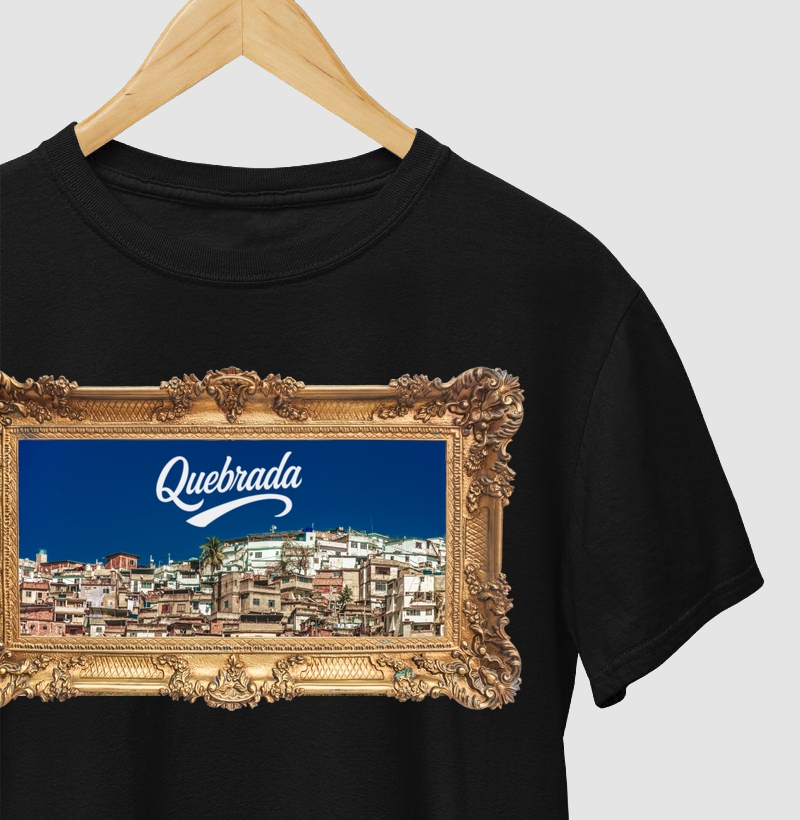 Camiseta Moldura Quebrada