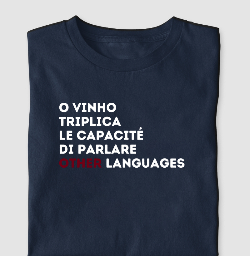 Camiseta O Vinho Triplica 