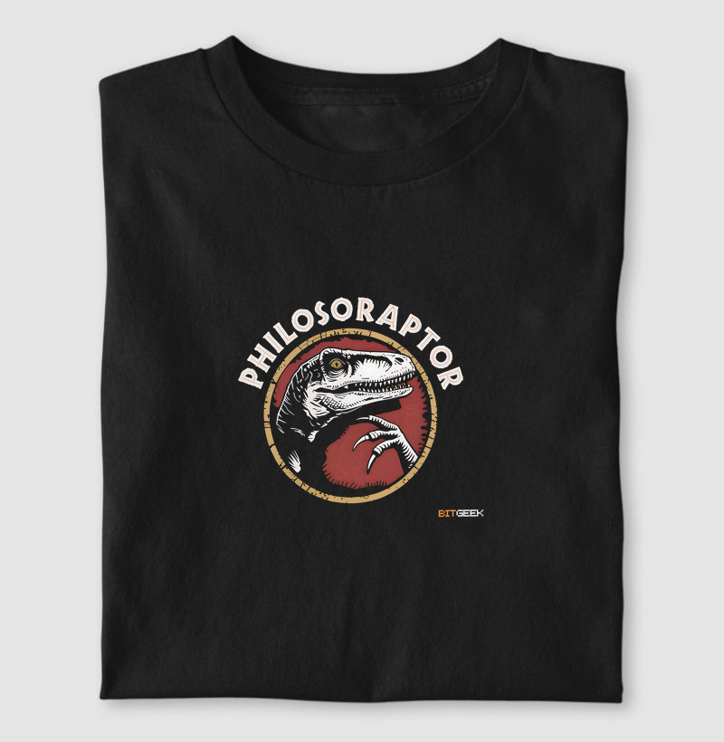 Camiseta Philosoraptor
