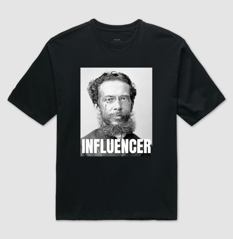 Camiseta - Influencer Machado de Assis