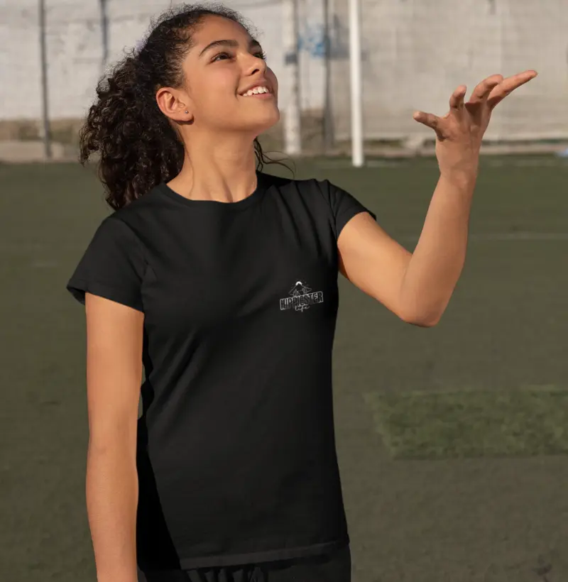 T SHIRT Feminina Hippiester Life Basic Preta