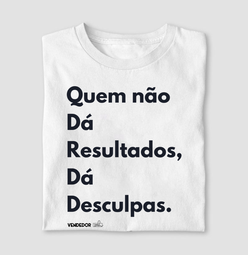 Camiseta V24h - Resultados