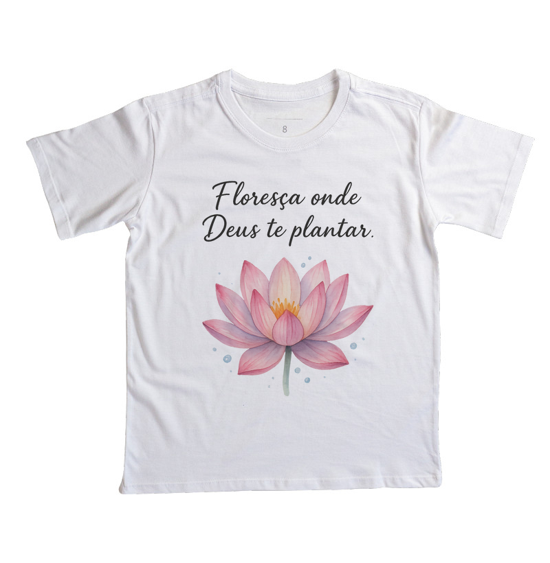 Flor de Lótus – Floresça onde Deus te plantar