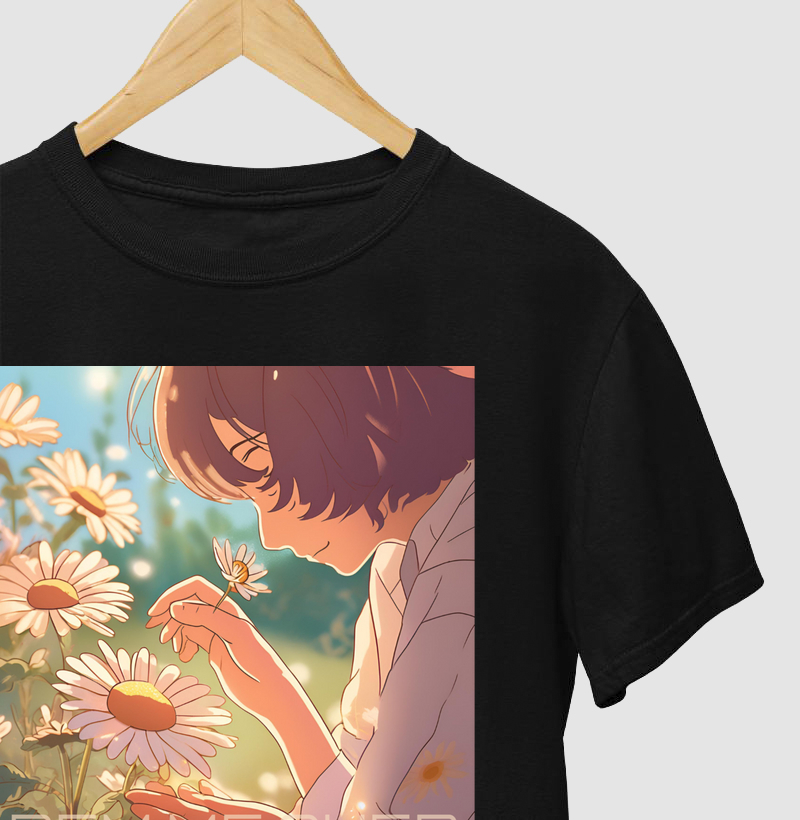 Camiseta Bem me quer anime