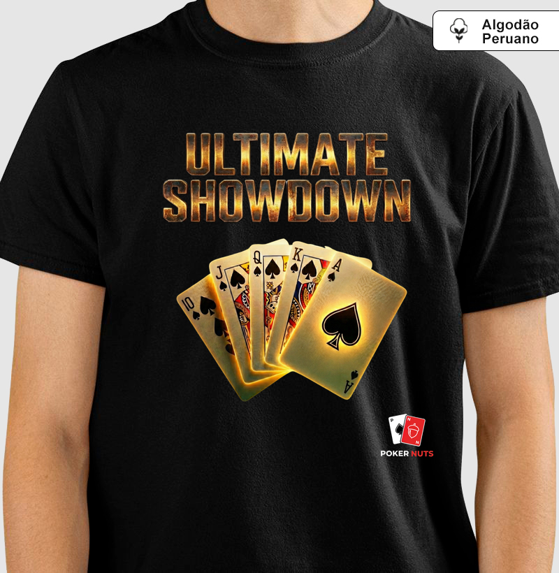 Camiseta Algodão Peruano Ultimate Showdown