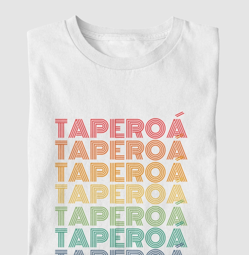 Taperoá Letreiro Retrô