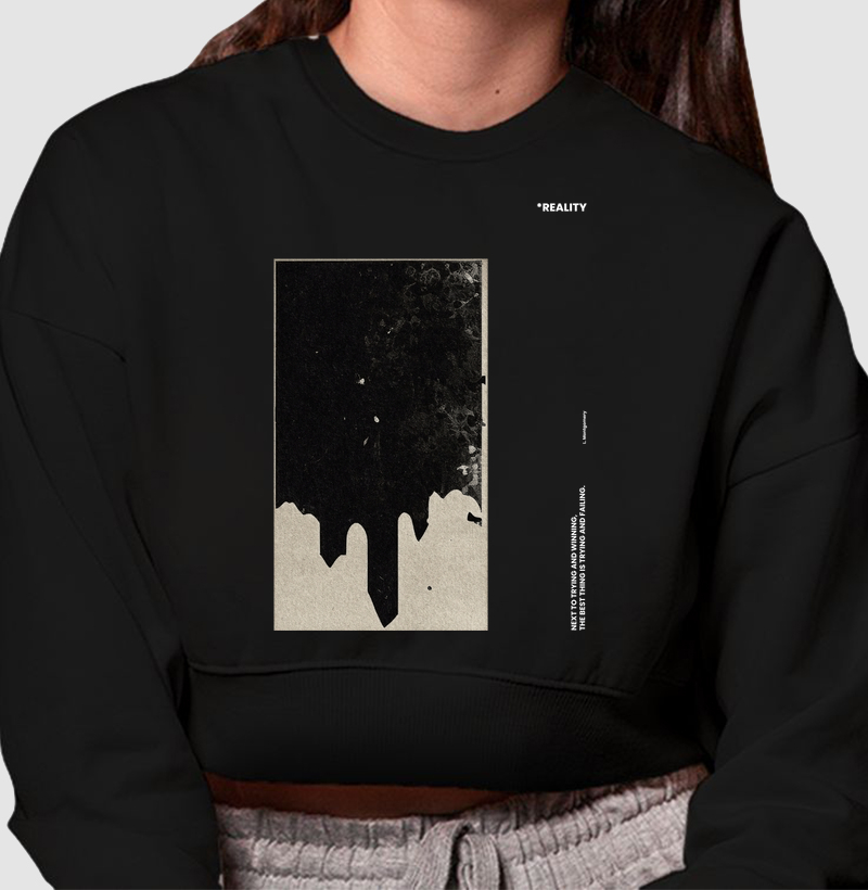 Cropped Moletom REALITY Matutaremos