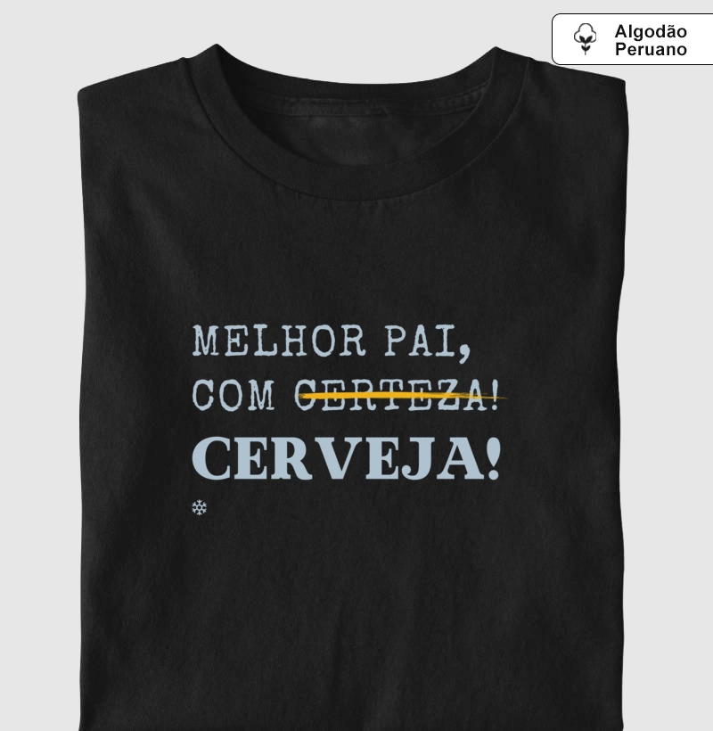 Camiseta Premium com Cerveja