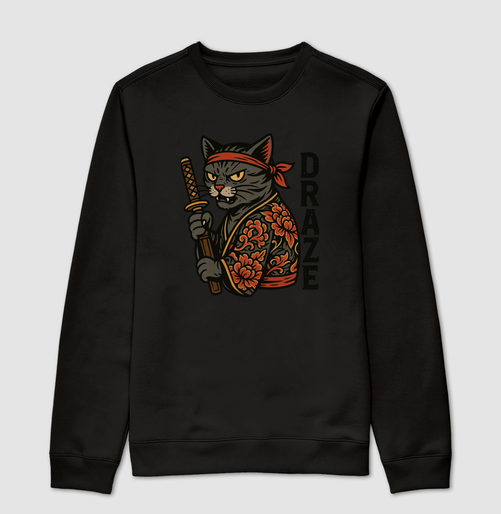 cat samurai draze