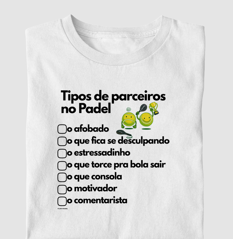 Tipos de Parceiros no Padel