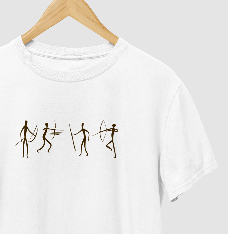 Guerreiros Rupestre. Coleção Nativa. Masculino e feminino.