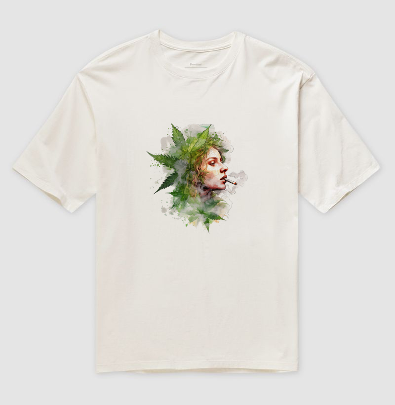 Camiseta Oversized Herbal Muse