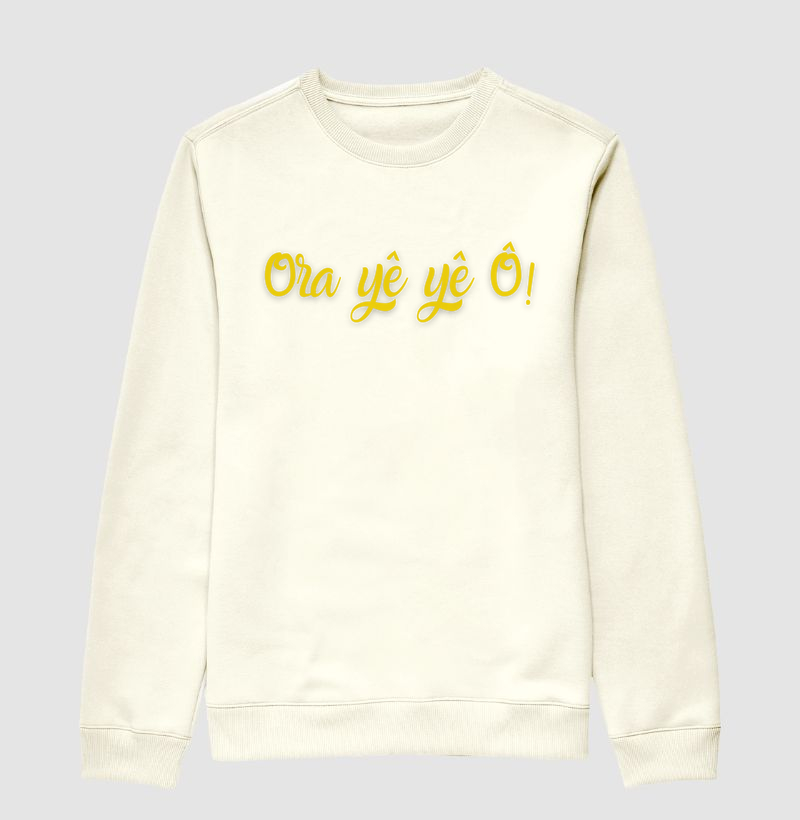 Oxum - Saudação - Moletom Suéter