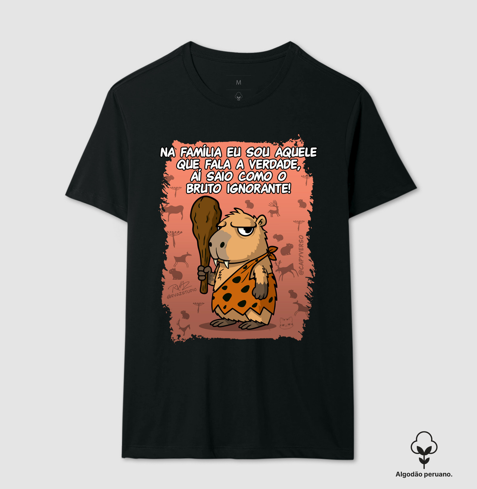 Camiseta Capivara Ignorante