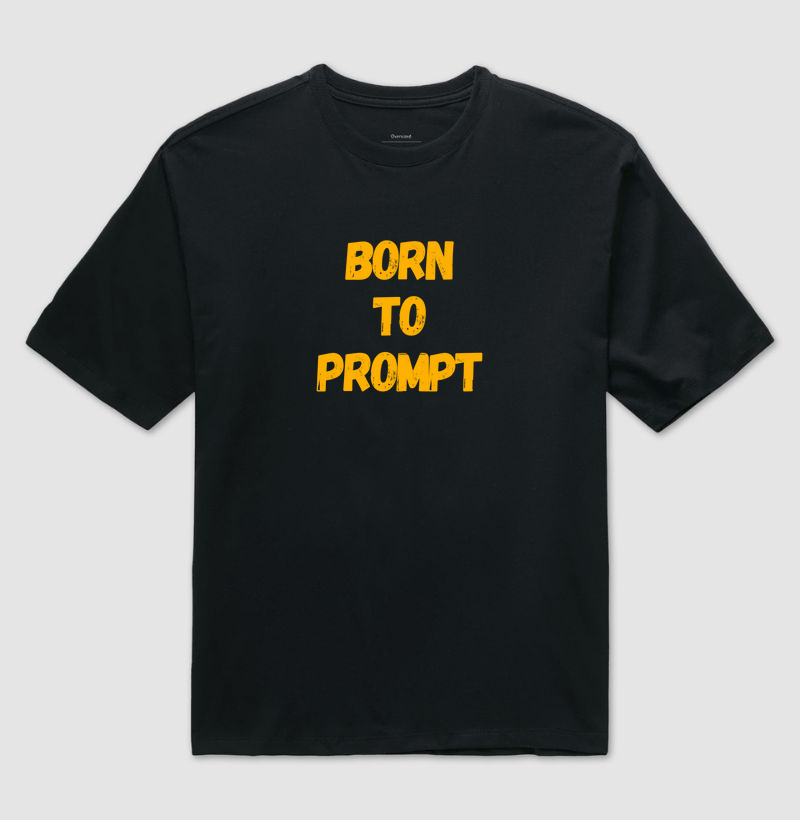 Rotina "Born to Prompt" Amarelo