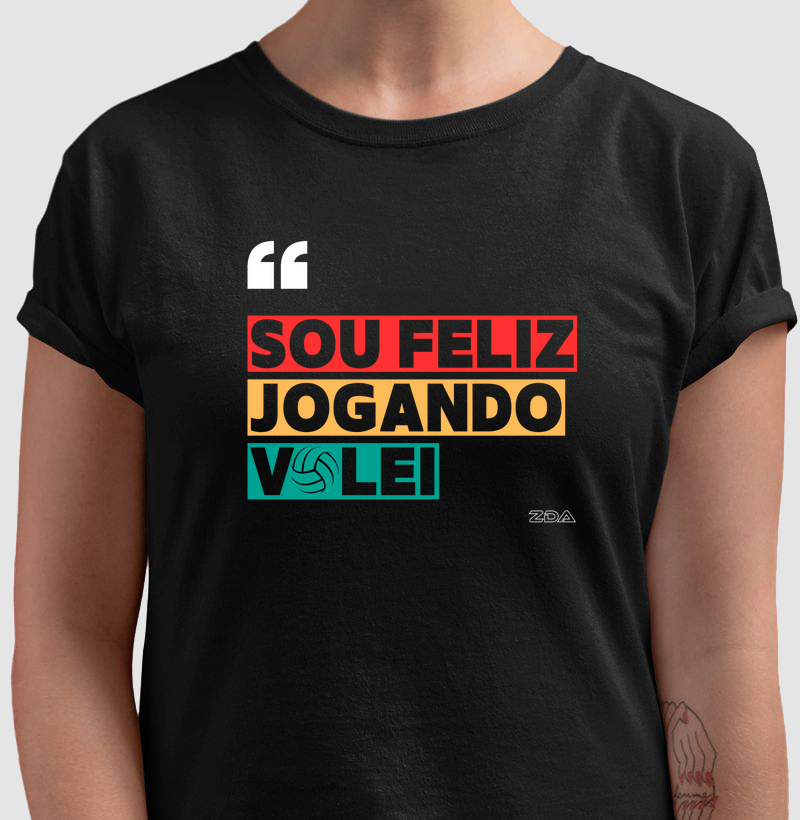 Sou Feliz Jogando Vôlei