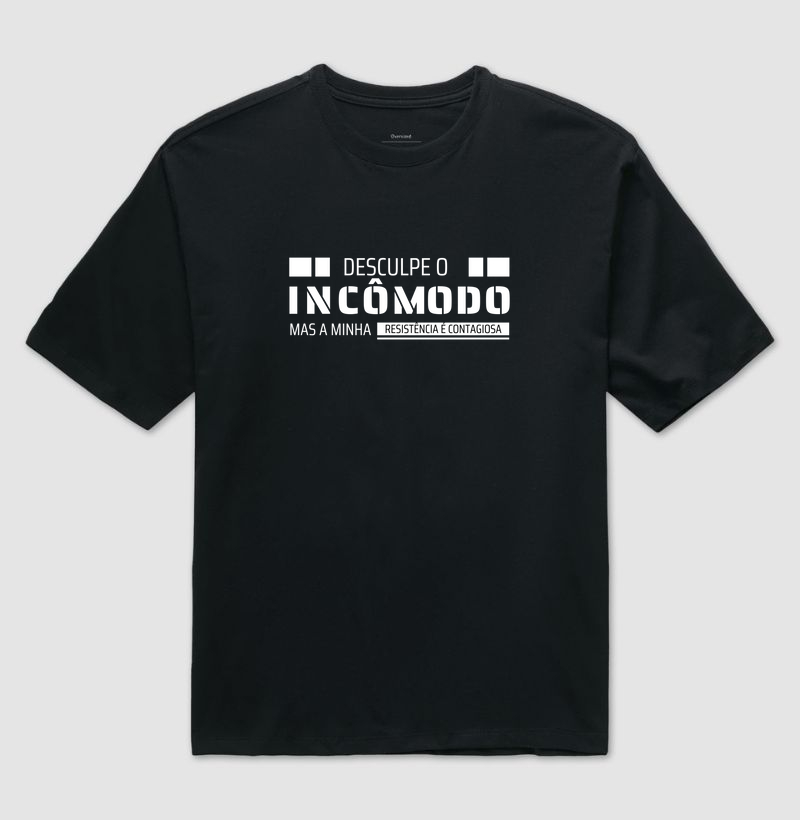 Camiseta Original Resistência Contagiosa