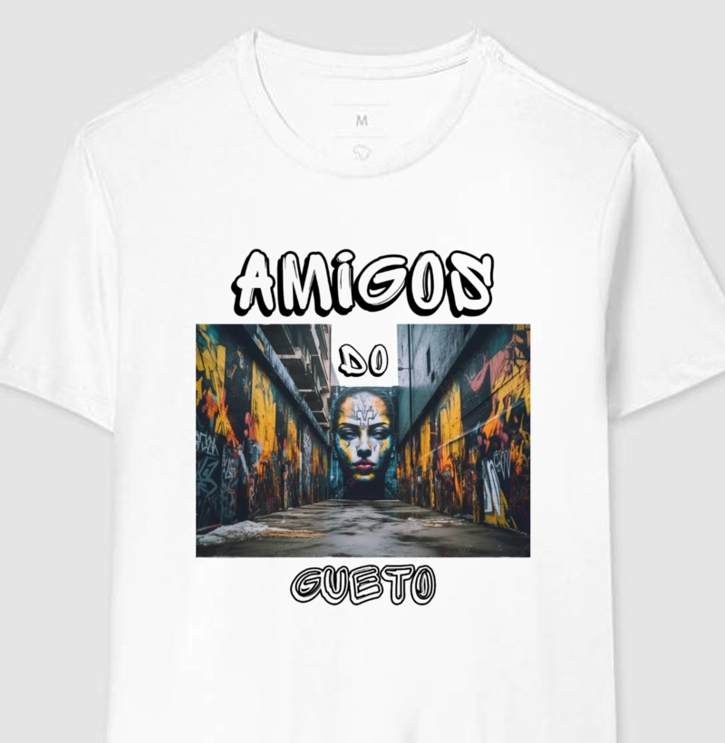 Camisa Amigos do Gueto