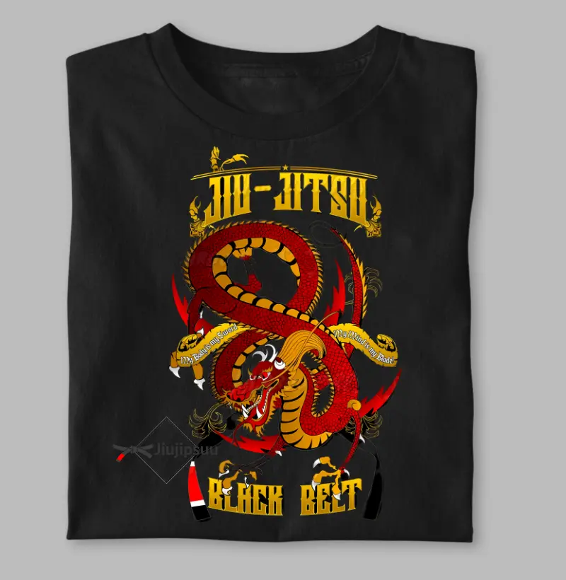 Camisa Estampas Jiu Jitsu 