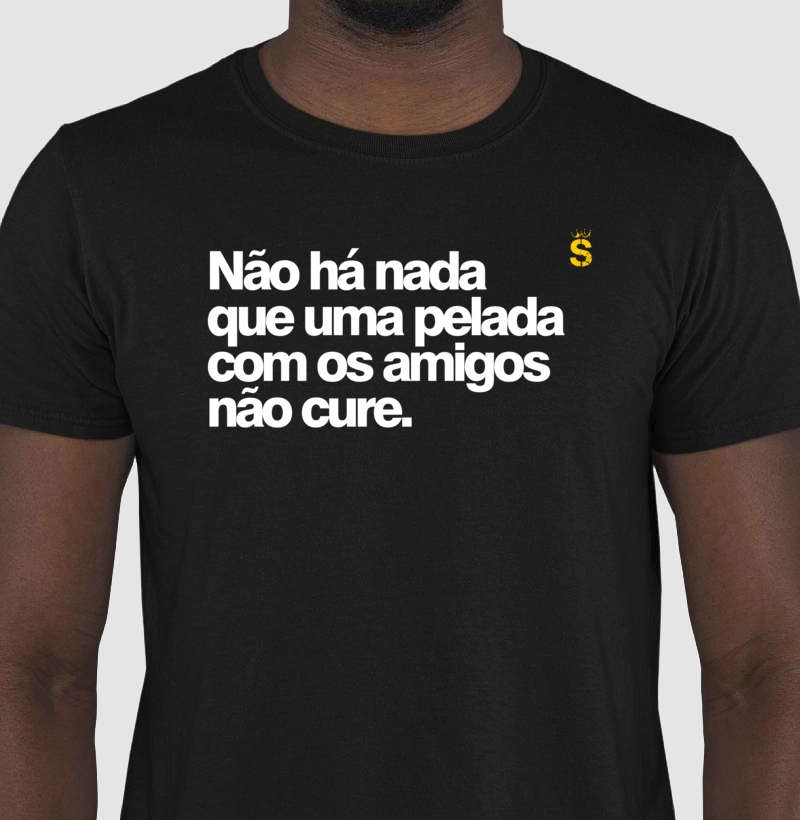Não há nada que uma pelada com os amigos não cure